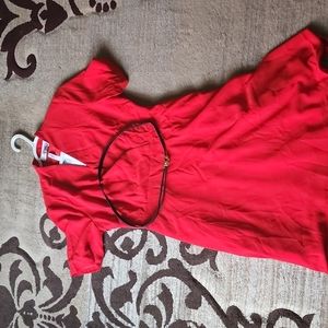 CD RED Dress in XL